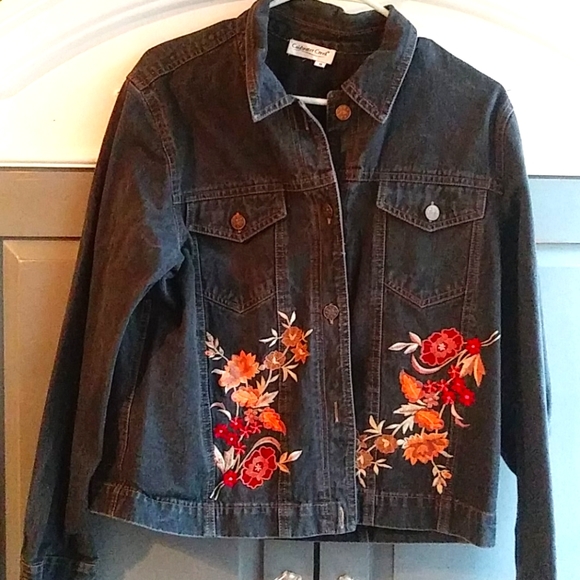 Coldwater Creek Jackets & Blazers - COLDWATER CREEK Denim Jacket
